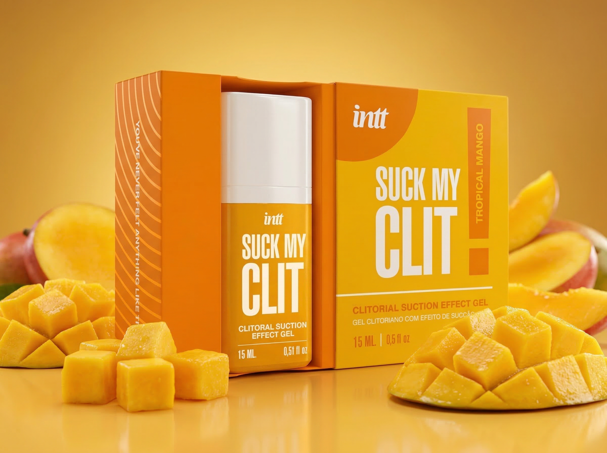 Intt - Gel Clitorideo Kissable Effetto Suzione - Mango