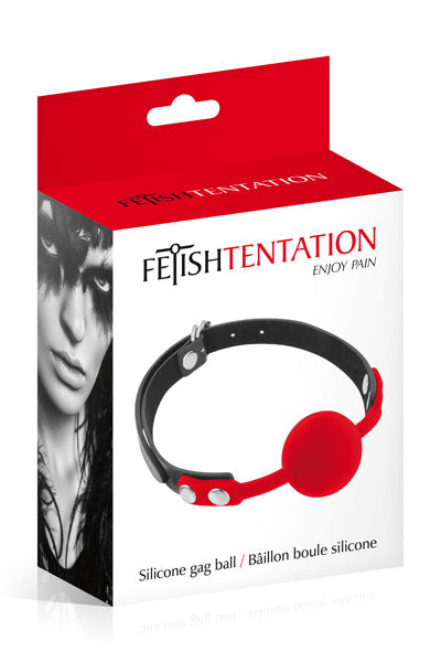 Fetish Tentation - Ball Gag Regolabile - Rossa