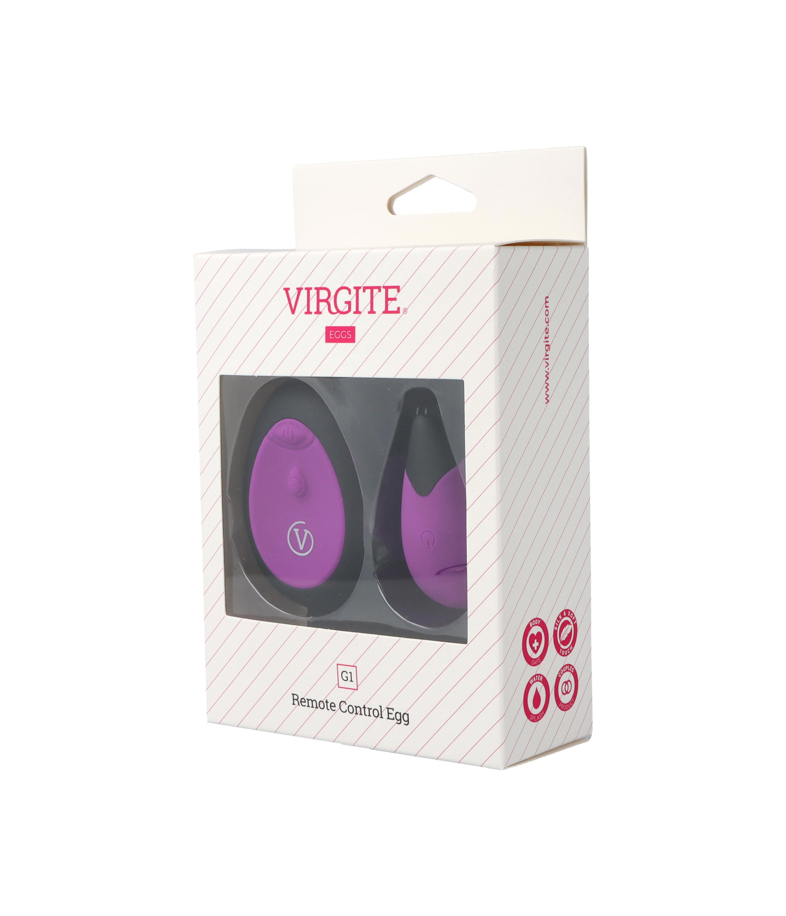 UOVO RICARICABILE G1 CON TELECOMANDO VIOLA