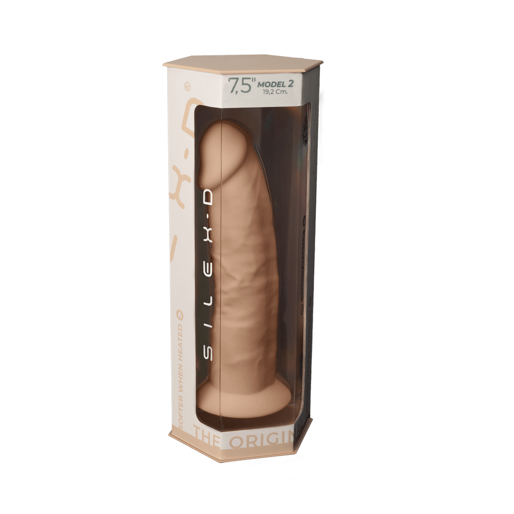 Silexd - Dildo Premium Silicone Mod.2 7,5'' - Color Carne