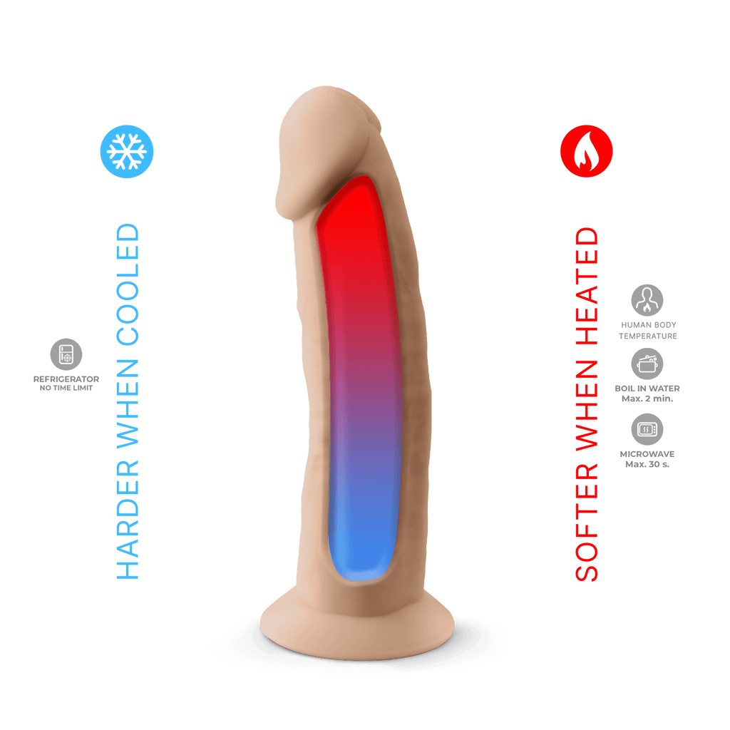 Silexd - Dildo Premium Silicone Mod.2 7,5'' - Color Carne