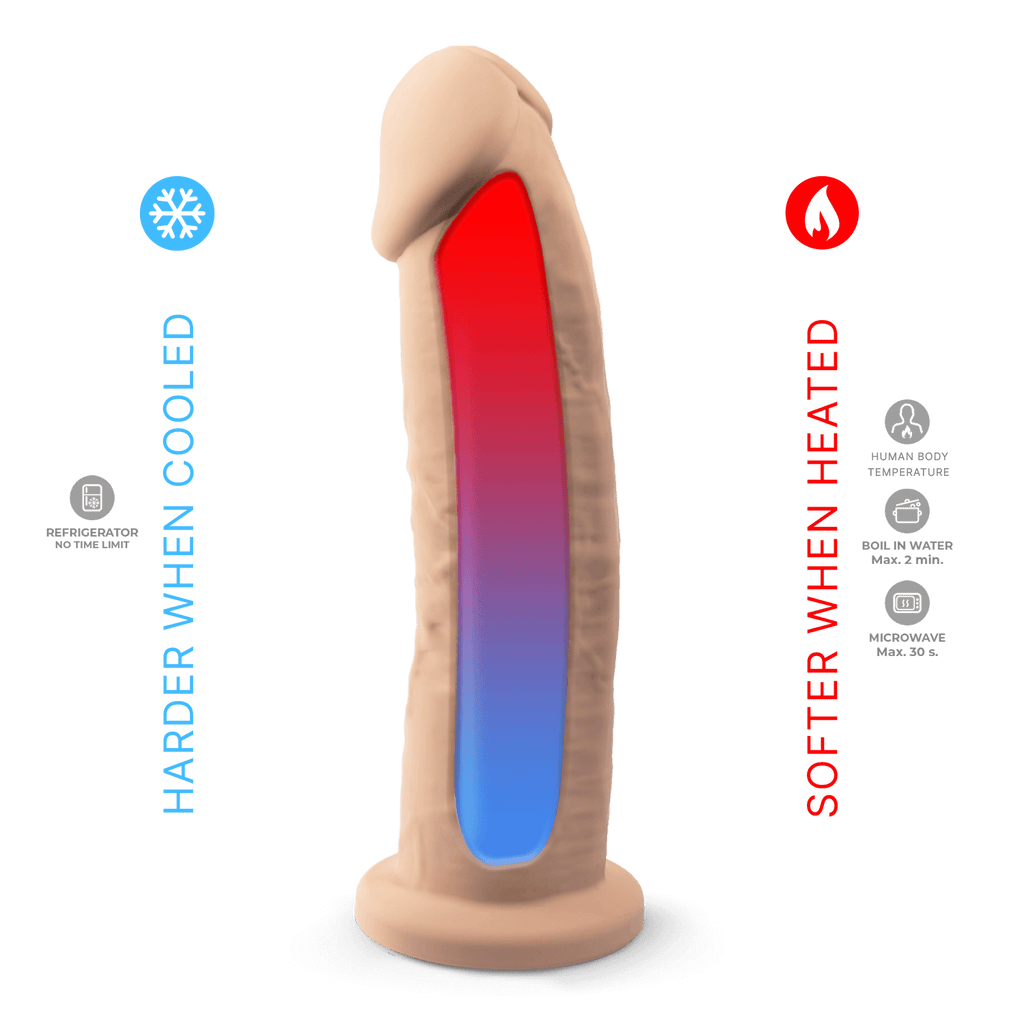 Silexd - Dildo Premium Silicone Mod.2 9'' - Color Carne