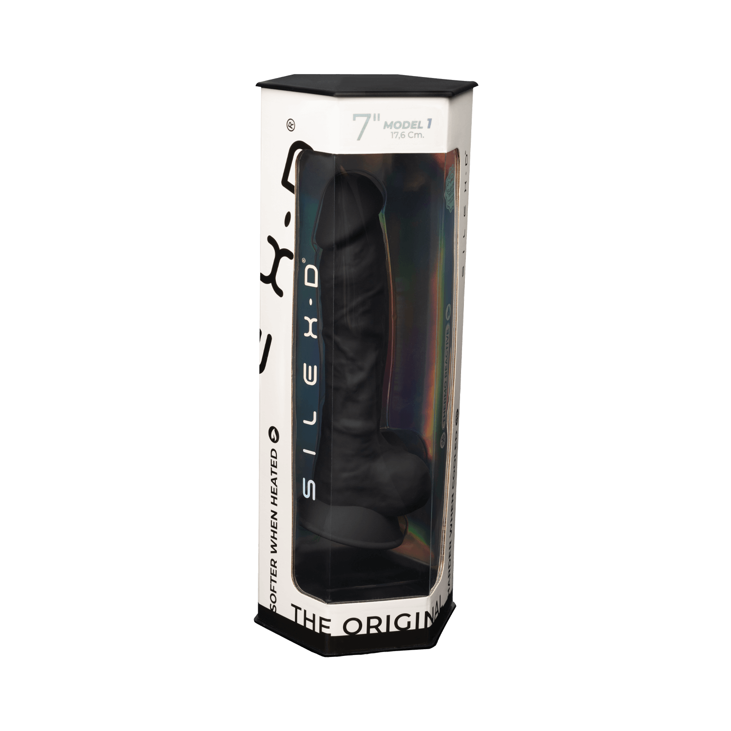 Silexd - Dildo Premium Silicone Mod.1 7'' - Nero