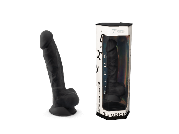 Silexd - Dildo Premium Silicone Mod.1 7'' - Nero