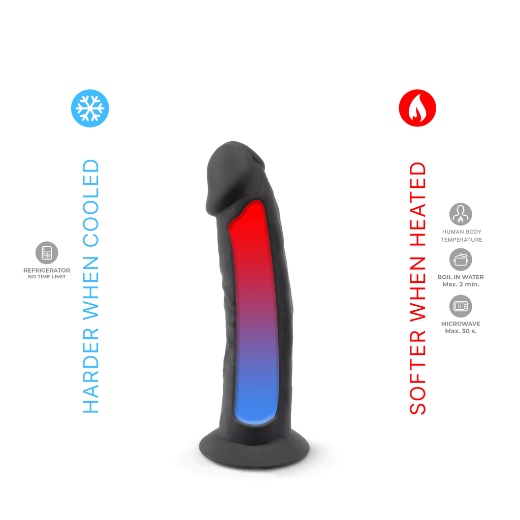 Silexd - Dildo Premium Silicone Mod.2 6'' - Nero