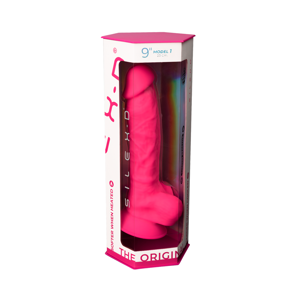 Silexd - Dildo Premium Silicone Mod.1 9'' - Rosa