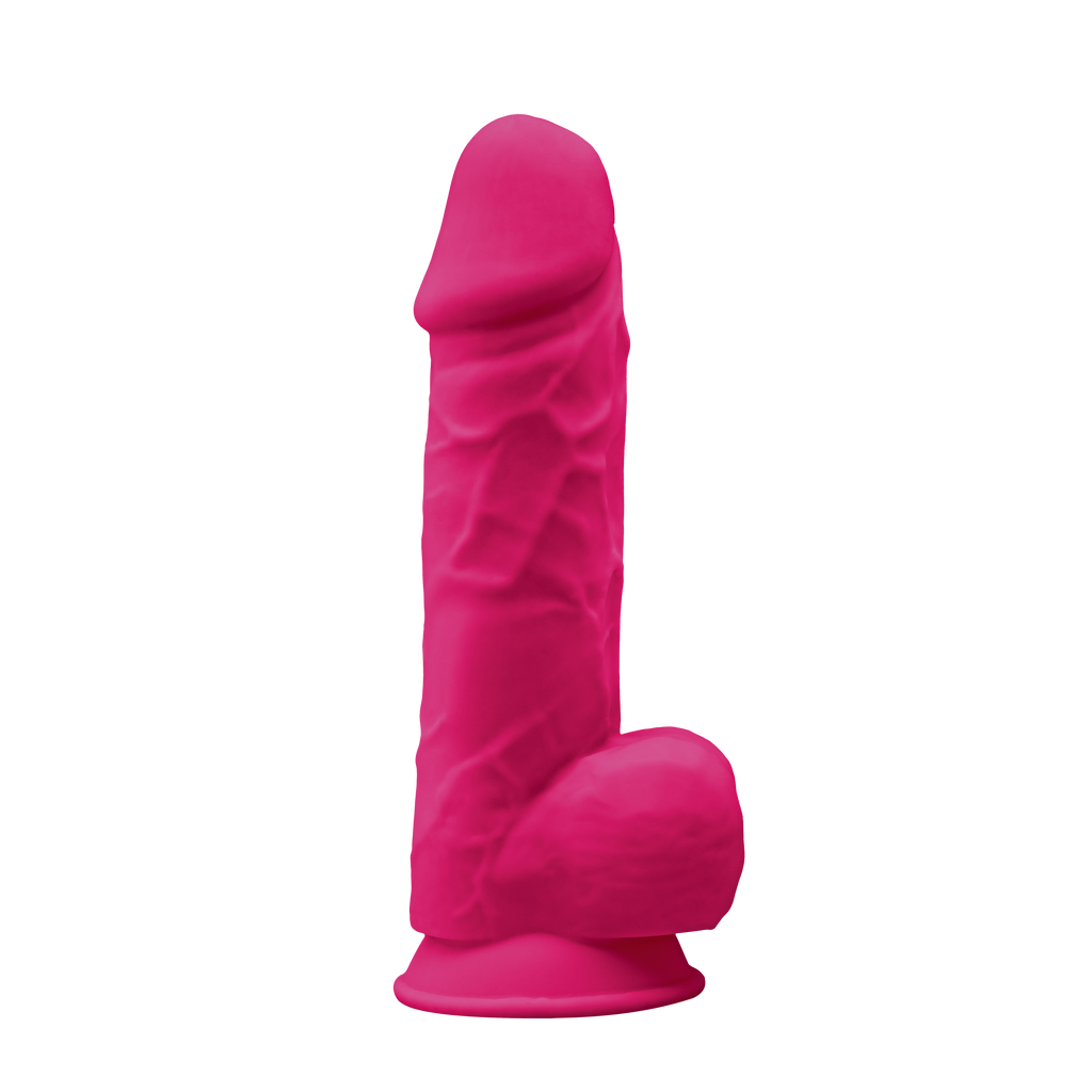 Silexd - Dildo Premium Silicone Mod.1 8,5'' - Rosa