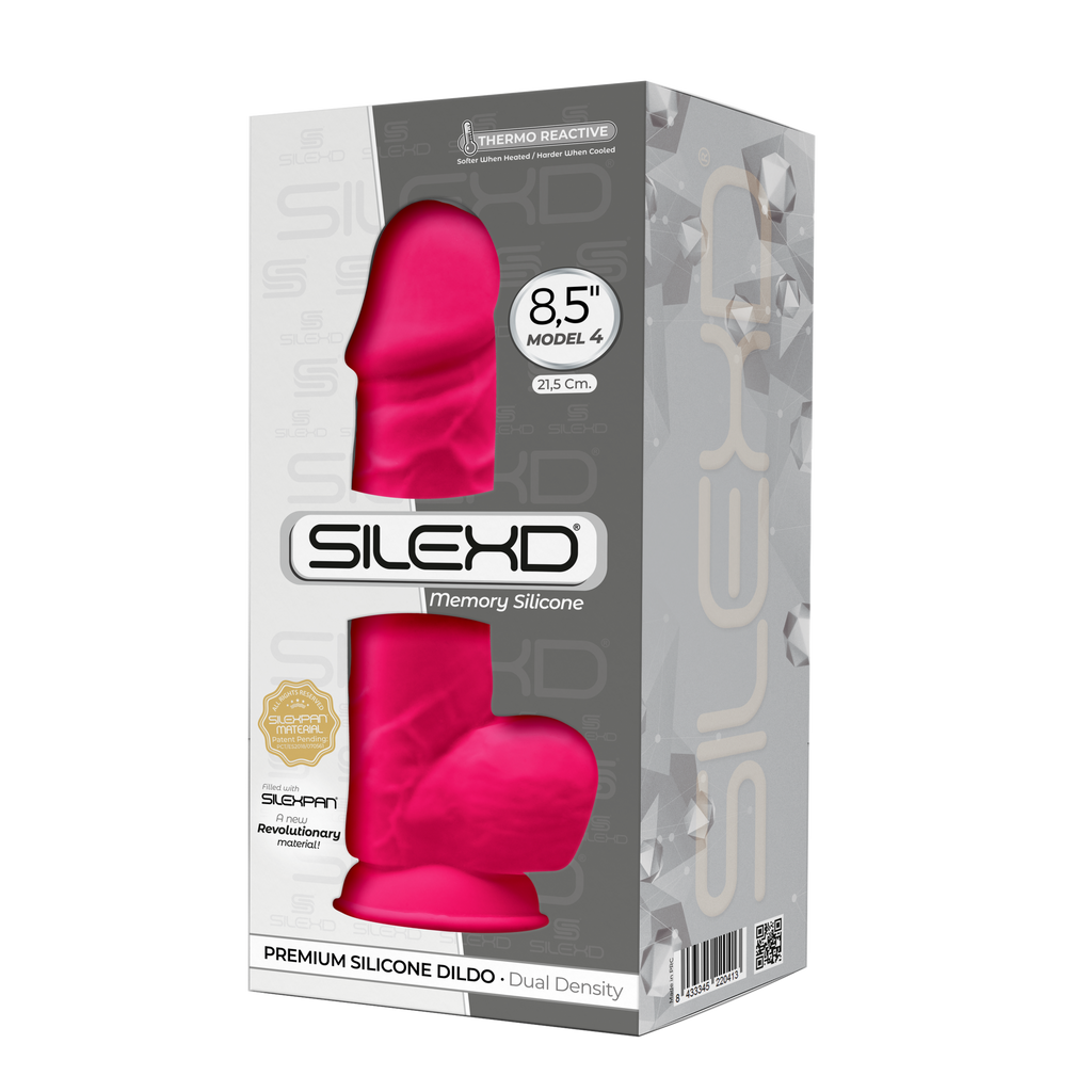 Silexd - Dildo Premium Silicone Mod.1 8,5'' - Rosa