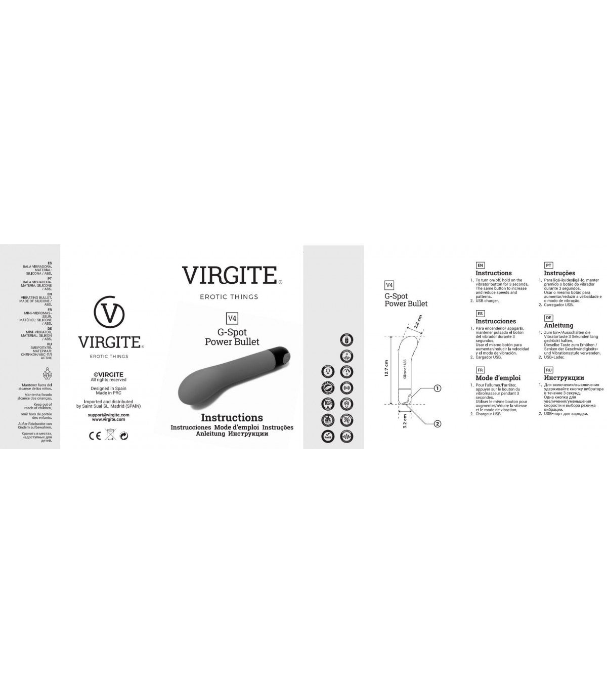 G-SPOT V4 PROIETTILE VIBRANTE VIOLA