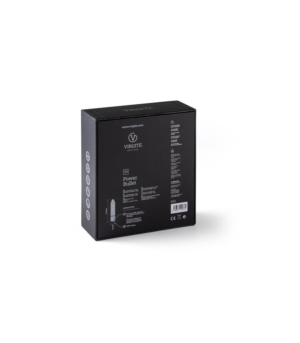 PROIETTILE VIBRANTE V3 BLU