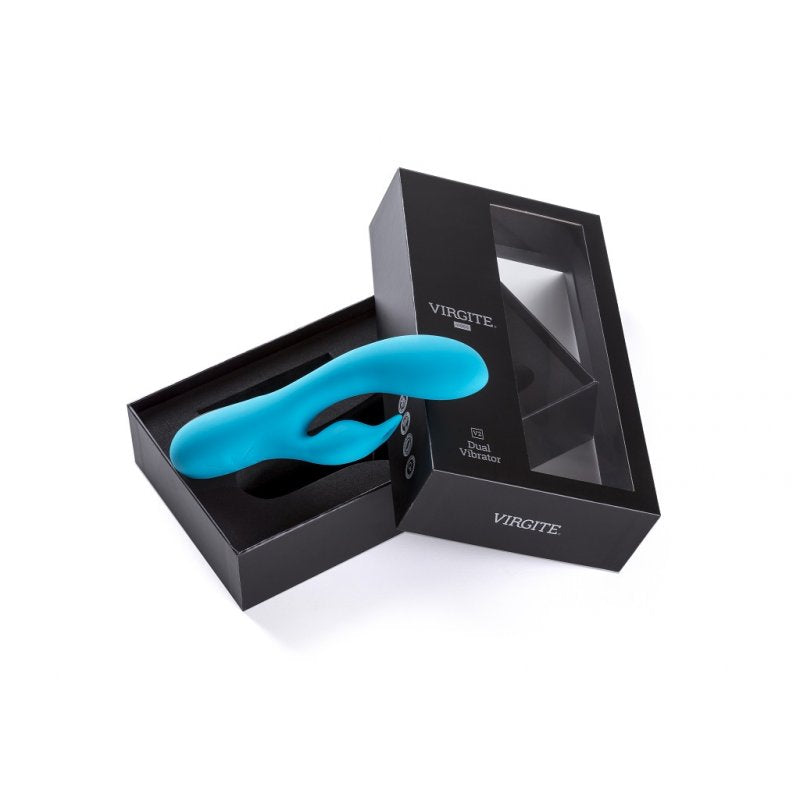 VIBRATORE RICARICABILE V2 BLU