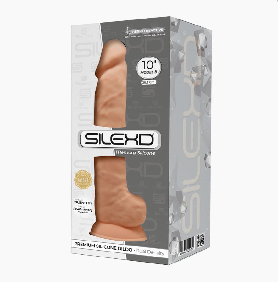Silexd - Dildo Premium Silicone Mod.1 10" - Color Carne