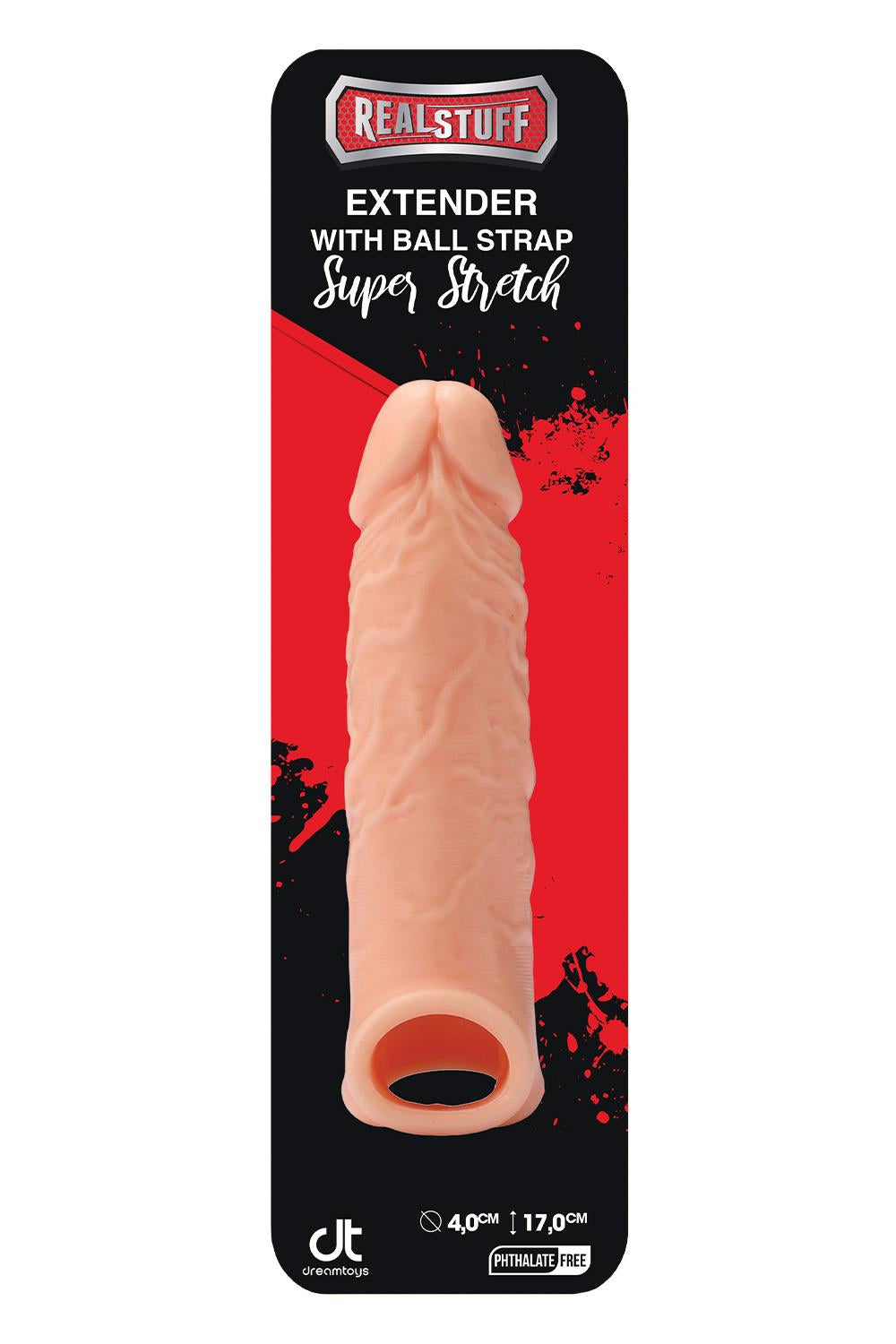 REALSTUFF EXTENDER CON CINTURINO A PALLA 6.5