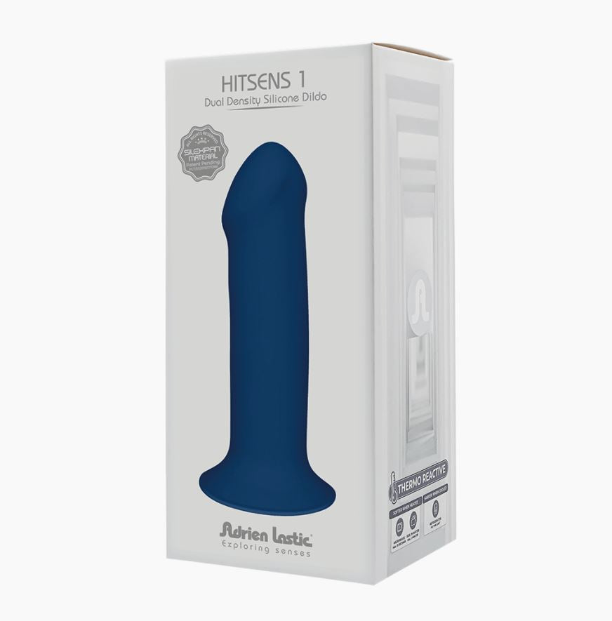 Adrien Lastic - Dildo Silicone Hitsens 1 - Blu