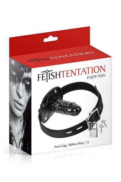 Fetish Tentation - Ball Gag con Fallo T2 - Nero