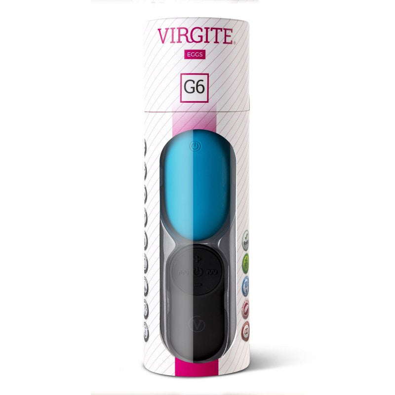 G6 UOVO VIBRANTE BLU RICARICABILE