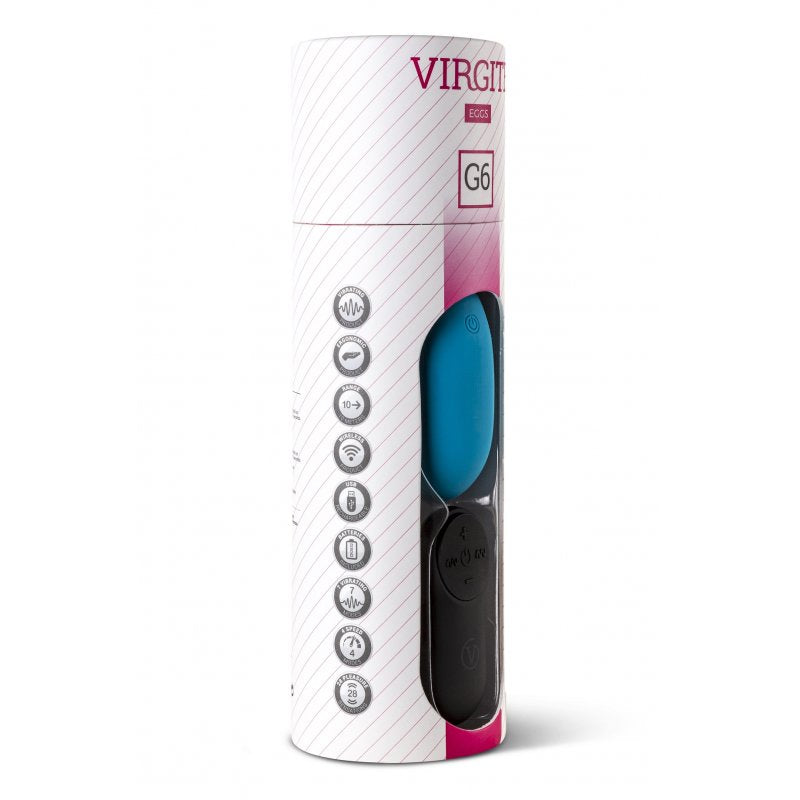 G6 UOVO VIBRANTE BLU RICARICABILE