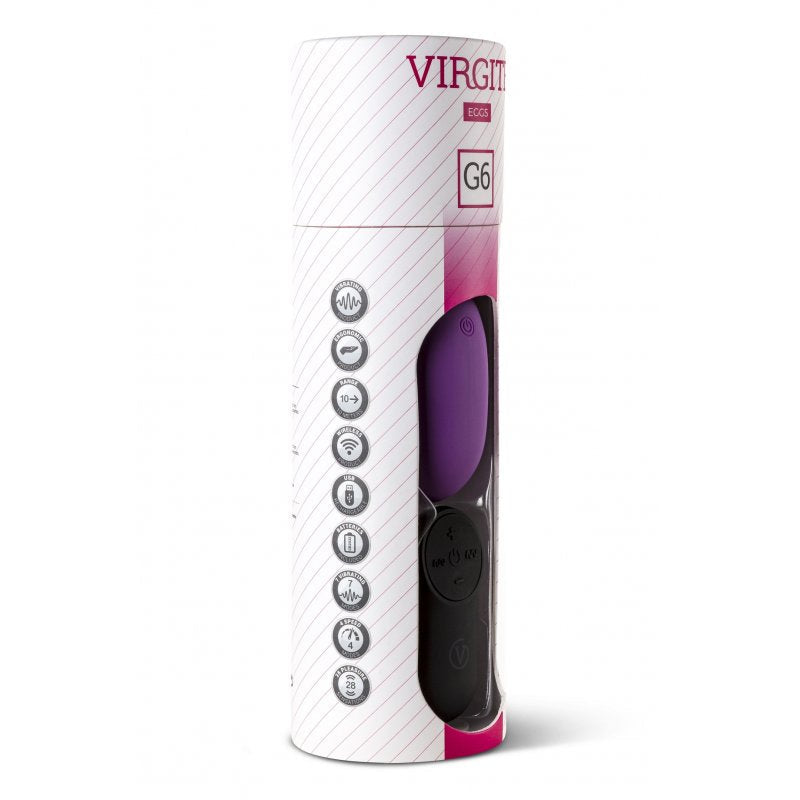 G6 UOVO VIBRANTE VIOLA RICARICABILE
