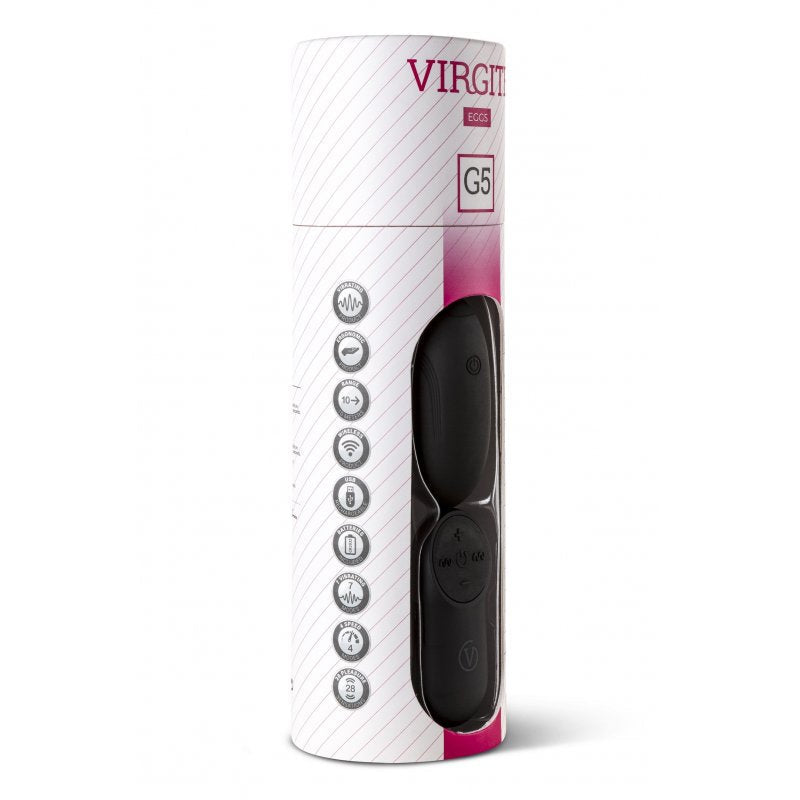VIBRATORE EGG G5 RICARICABILE NERO