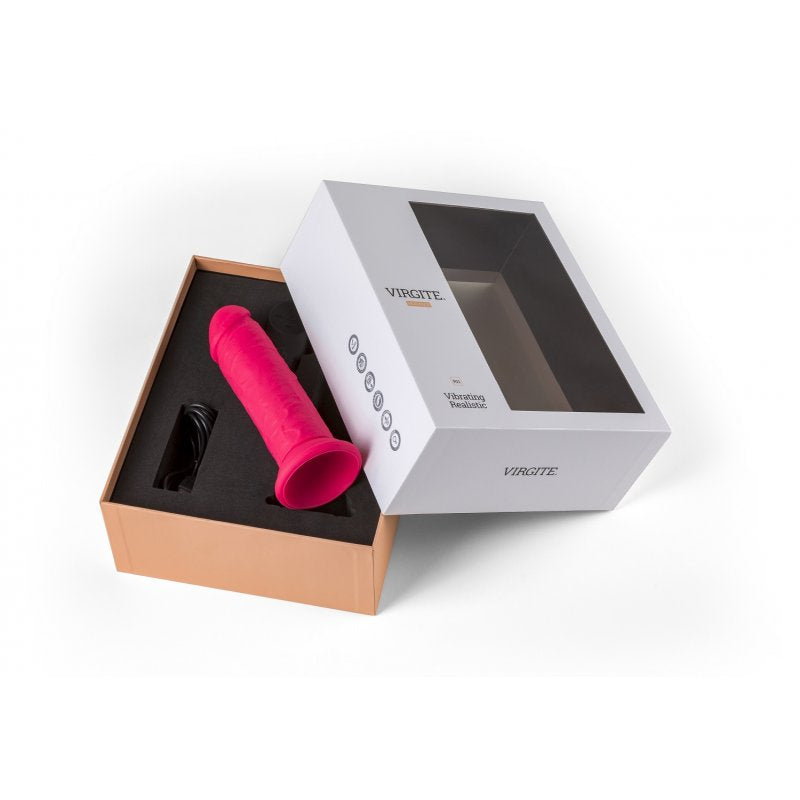 VIBRATORE REALISTICO R11" ROSA 14,4 CM CON TELECOMANDO"