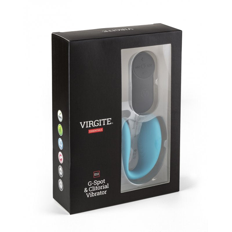 VIBRATORE PUNTO G E CLITORIDEO E12 BLU
