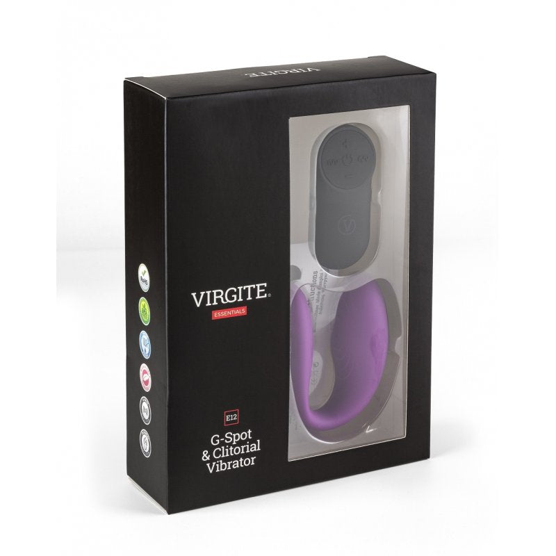 VIBRATORE PUNTO G E CLITORIDEO E12 VIOLA