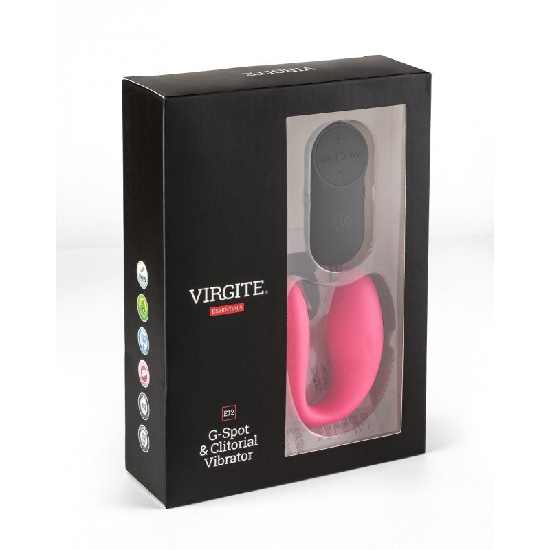 VIBRATORE PUNTO G E CLITORIDEO E12 ROSA