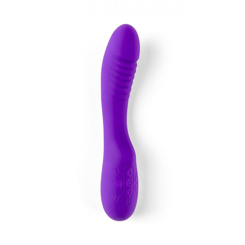 VIBRATORE RICARICABILE V5 VIOLA