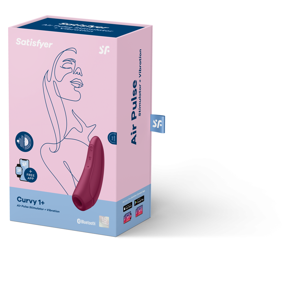 Satisfyer - Curvy 1 + Bordeaux