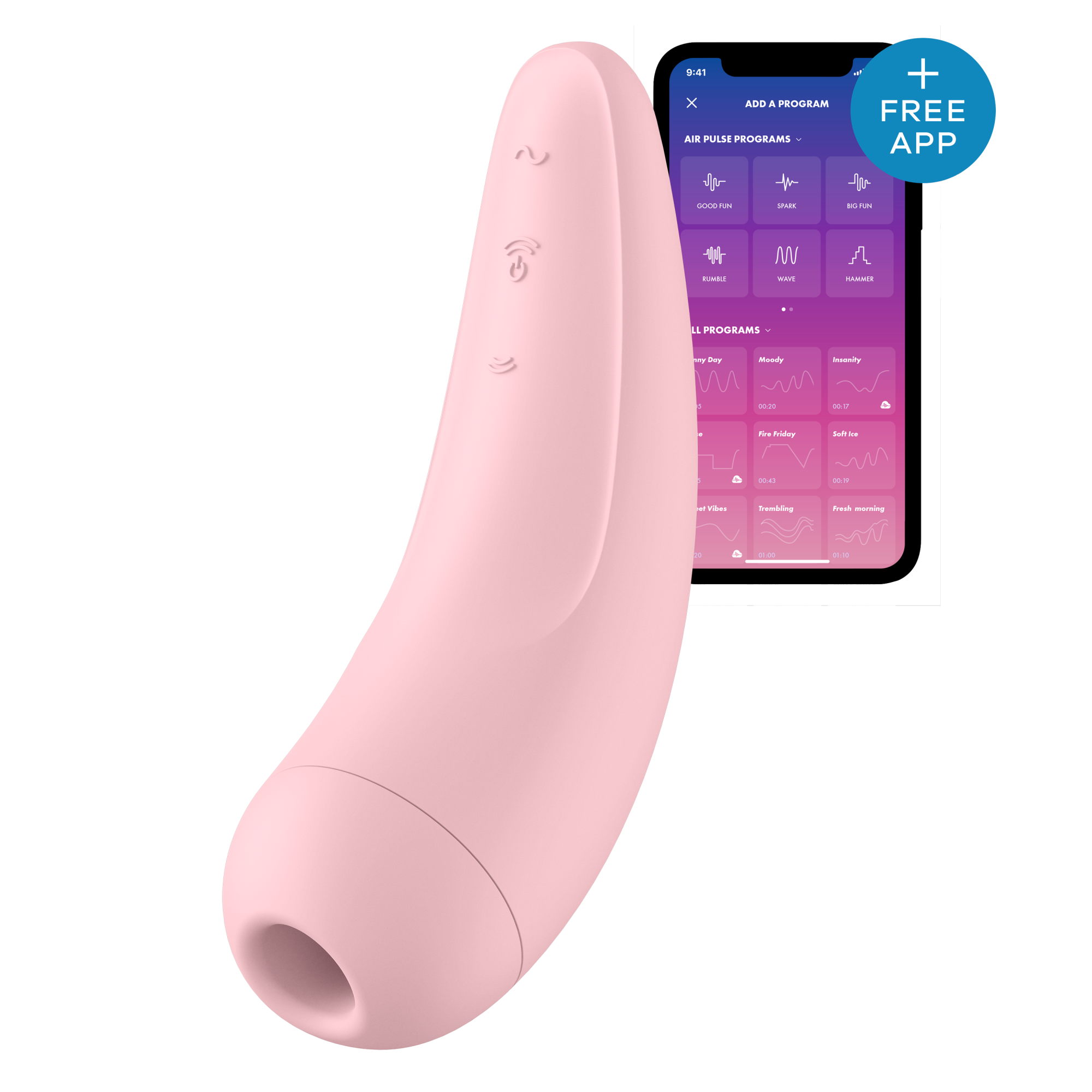 Satisfyer - Curvy 2 + Rosa