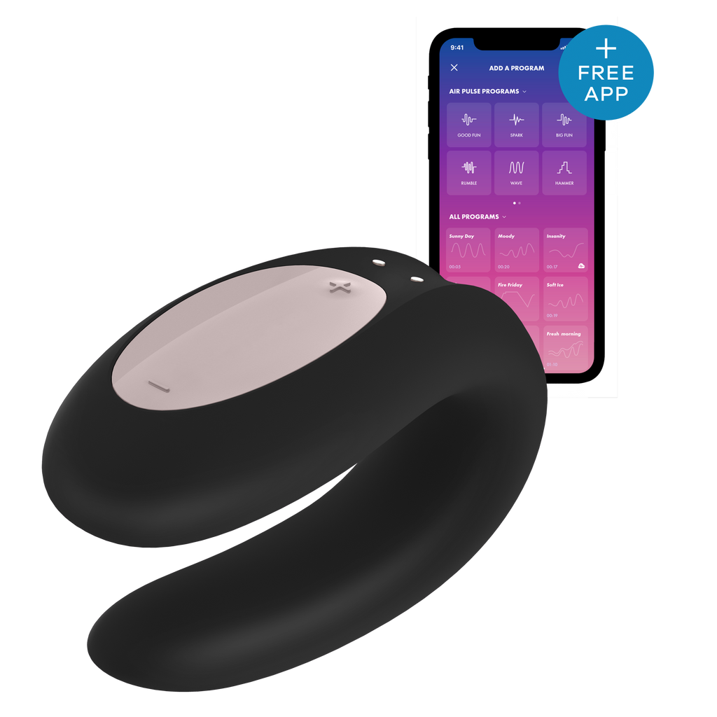 Satisfyer - Double Joy - Nero