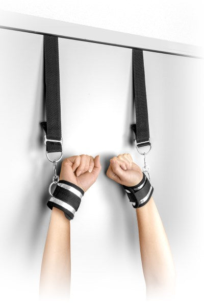 Fetish Tentation - Manette con Attacco per Porta - Nere