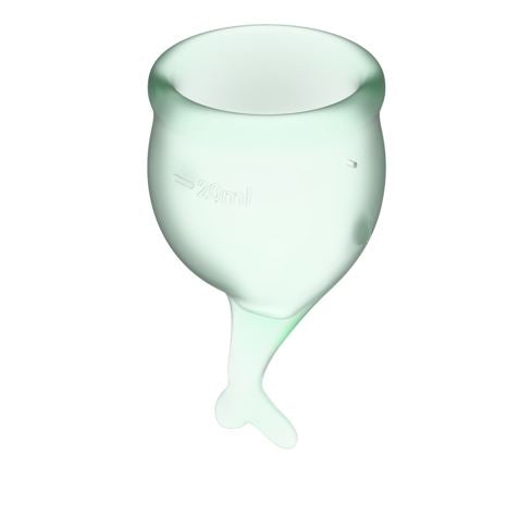 Satisfyer - Feel Secure Coppetta Mestruale - Verde