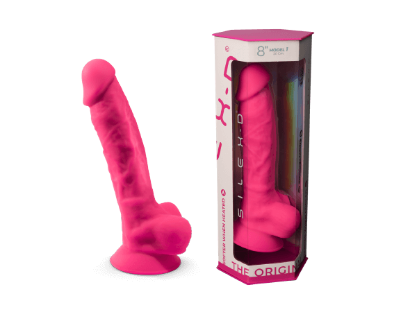 Silexd - Dildo Premium Silicone Mod.1 8'' - Rosa
