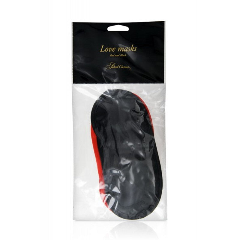 Sweet Caress - Love Mask Nera e Rossa ( 2 Pezzi )