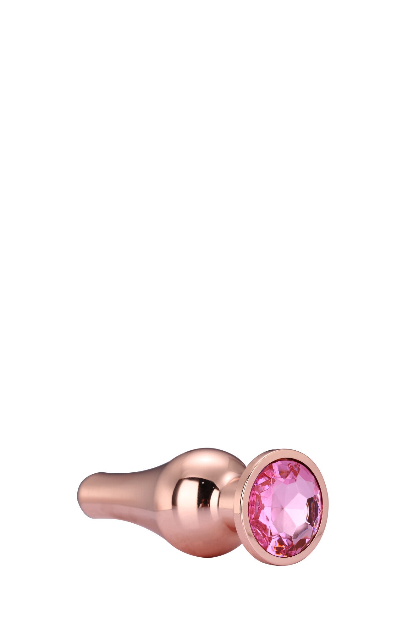Plug del piacere GLEAMING LOVE ORO ROSA M