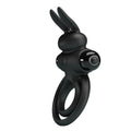 Anello per pene Pretty Love Vibrant 3 Nero