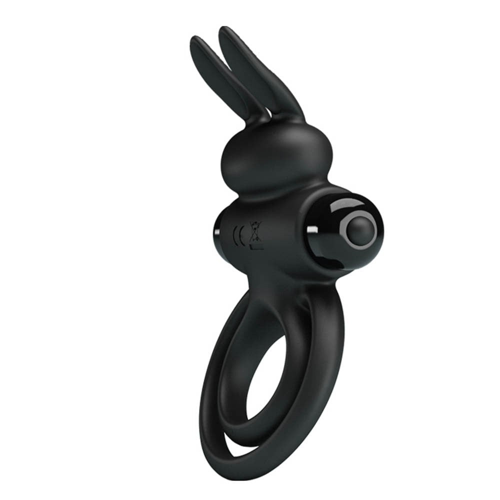 Anello per pene Pretty Love Vibrant 3 Nero