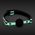 GLO Bondage - Bavaglio a sfera - Verde