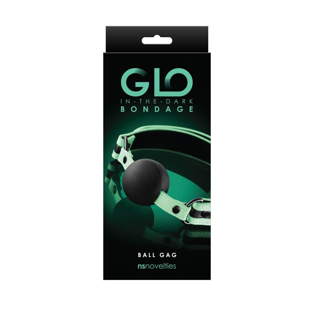 GLO Bondage - Bavaglio a sfera - Verde