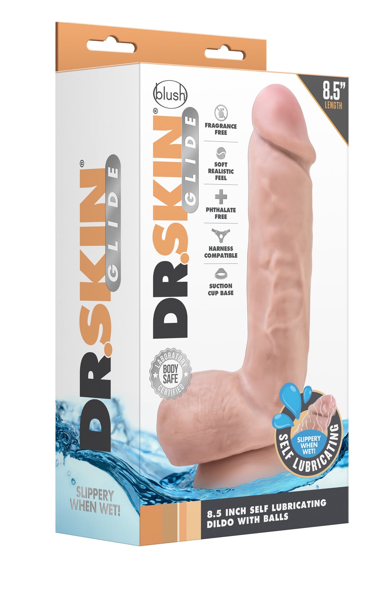 DILDO AUTOLUBRIFICANTE DR. SKIN DA 8,5 POLLICI