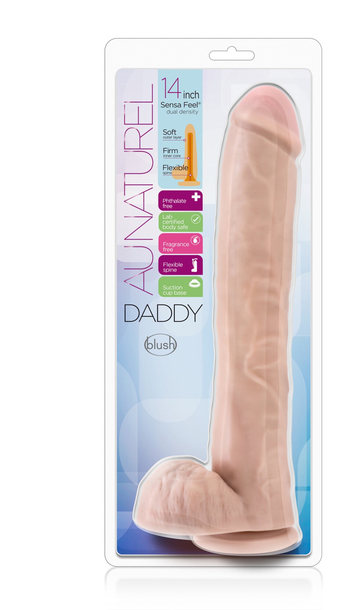 AU NATUREL DADDY 14 POLLICI SENSA FEEL