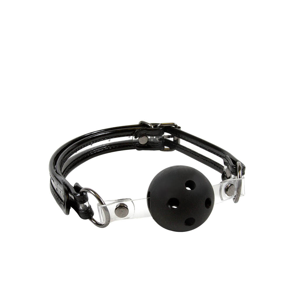 Bavaglio a sfera per bondage nudo