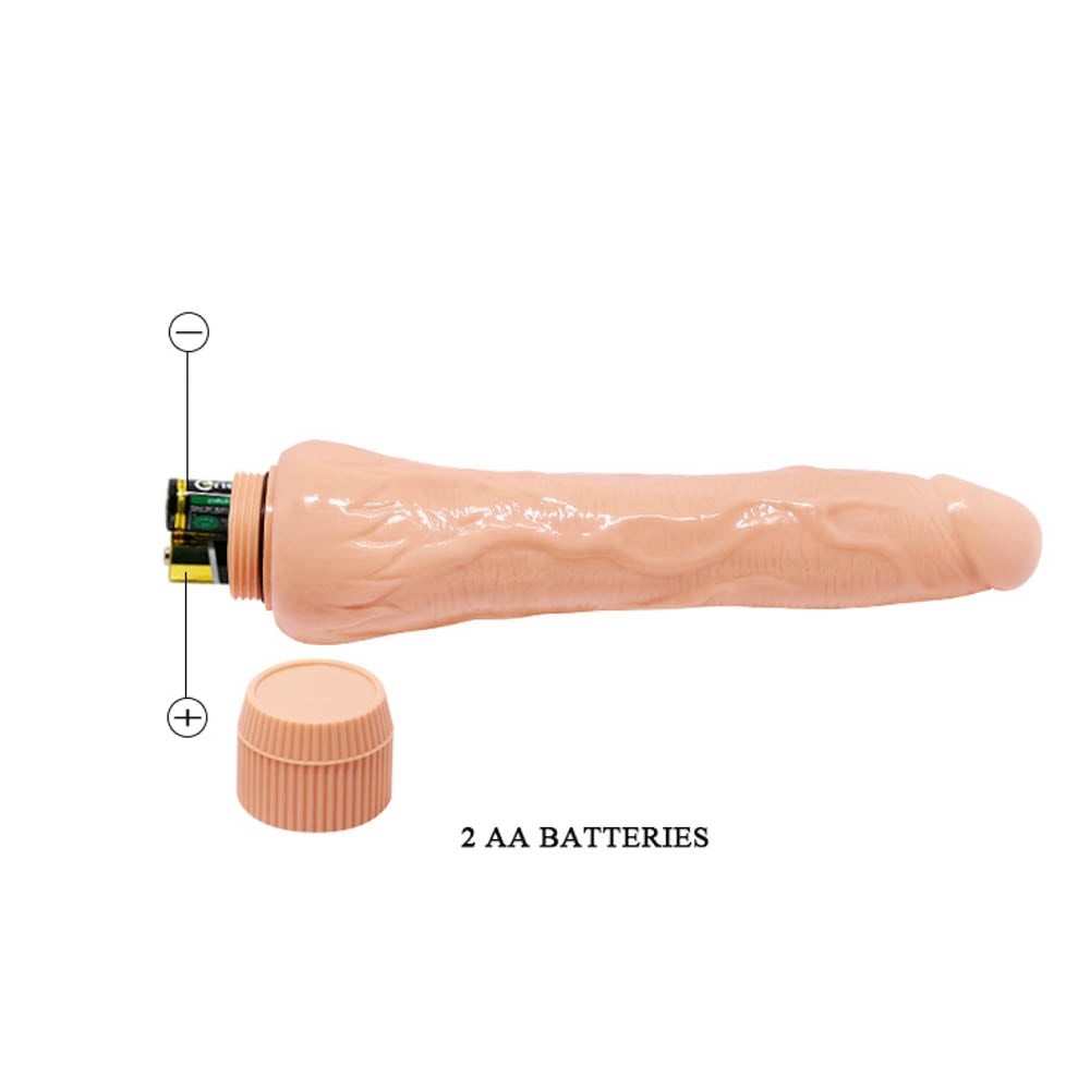 Vibratore realistico a velocità multiple Barbara Dryad da 9,8"