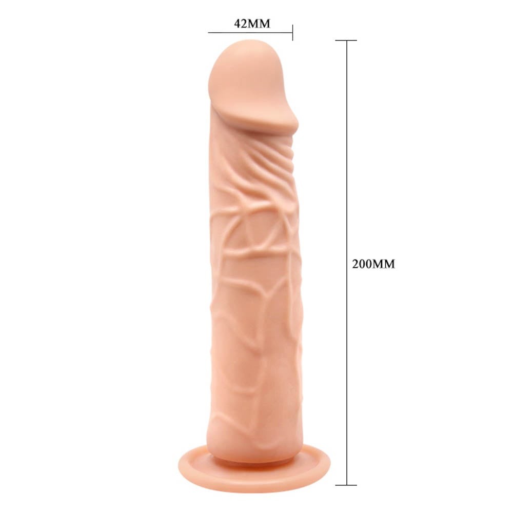 Barbara Calvin 8,3 " Dildo con ventosa