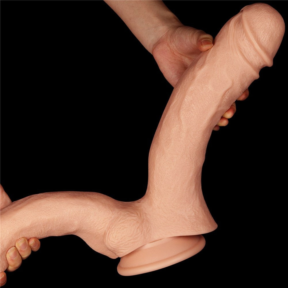 Dildo doppio mega realistico da 12''