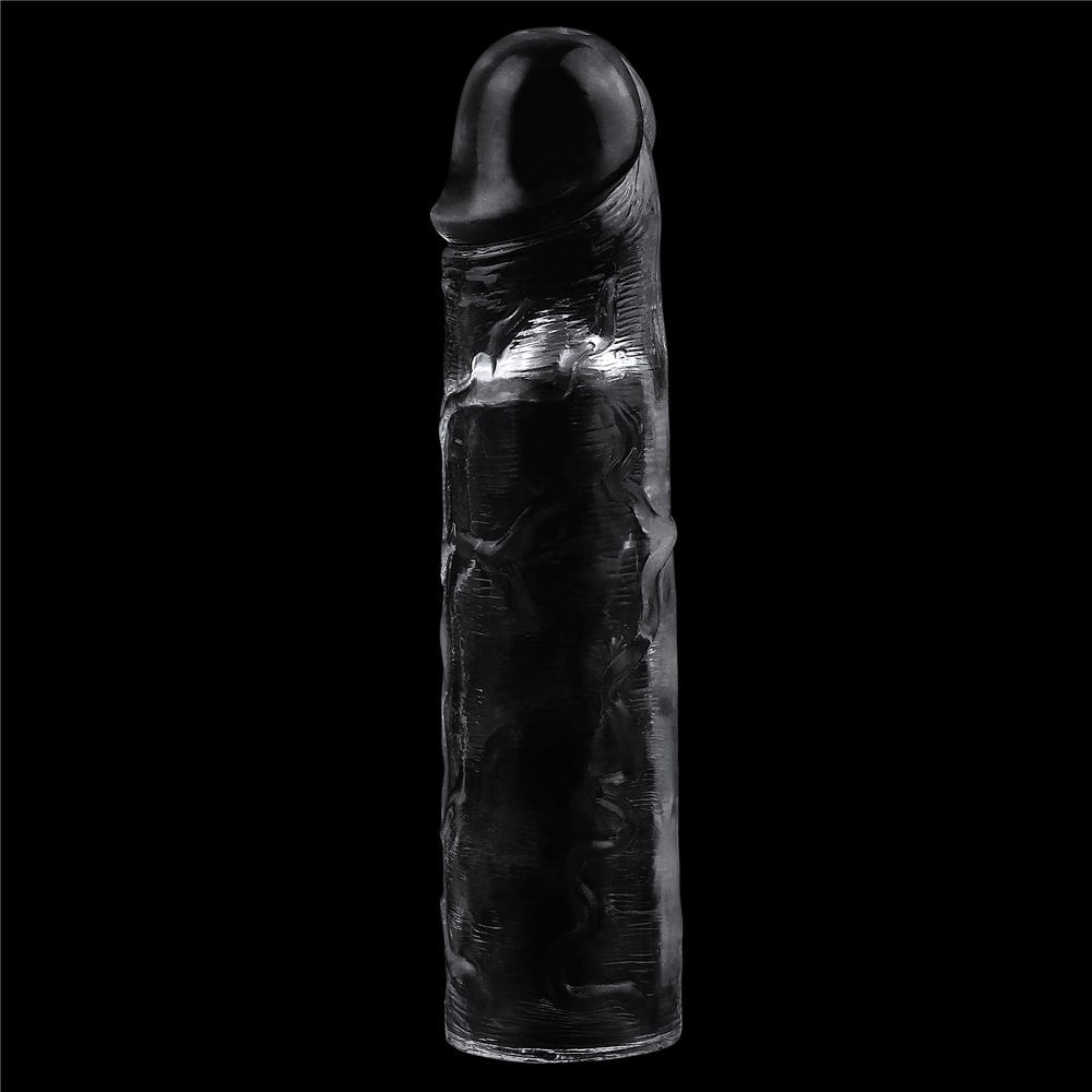 Guaina per pene trasparente impeccabile Aggiungi 2''