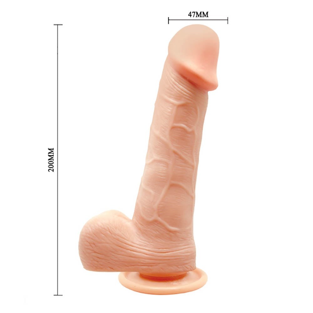 Dildo vibrante multi-velocità Barbara Ken 8,3 "