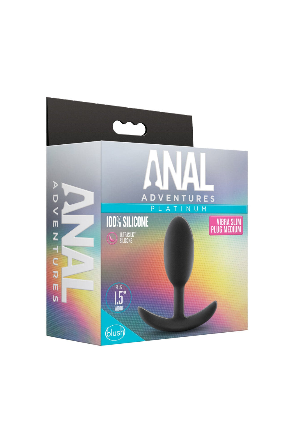 AVVENTURE ANALI PLATINUM VIBRA SLIM PLUG - MEDIO