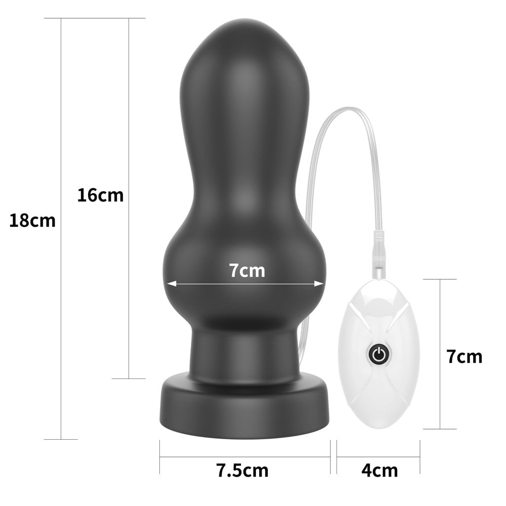 Stimolatore anale vibrante King Size da 7"